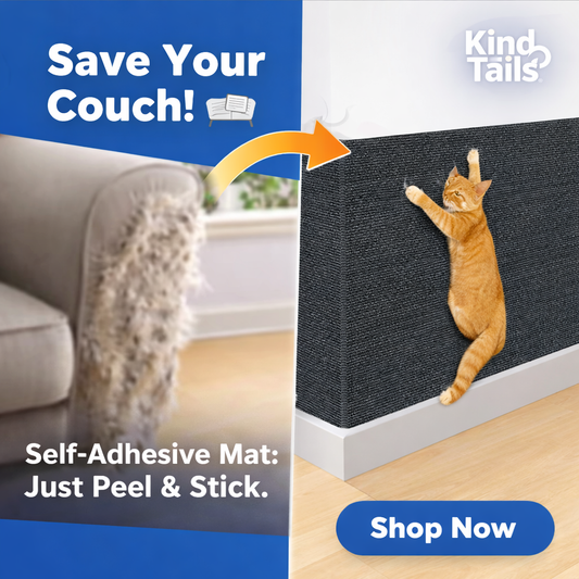 Cat Scratching Self Adhesive Mat